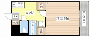 サンリッチMIYUKI【3階】の間取り
