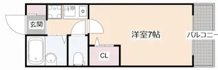 大阪府高槻市宮田町2【マンション】の間取り
