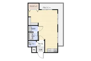 マリリン8.6【1階】の間取り