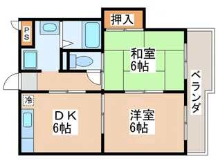 アビタ武蔵野【2階】の間取り