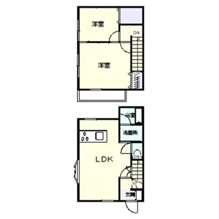 群馬県伊勢崎市三室町【一戸建】の間取り