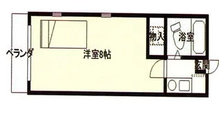 ニューライフマンション【3階】の間取り