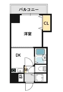 レジデンス川原【3階】の間取り