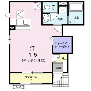 ラミネール【1階】の間取り
