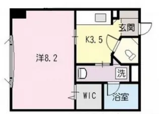 クラッセ銀山【4階】の間取り