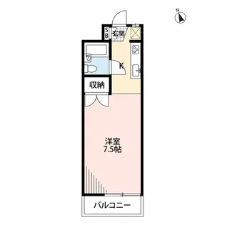 エスポワール【1階】の間取り