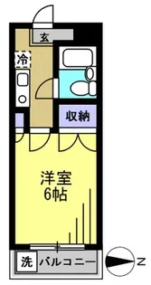 クレストドーセン【4階】の間取り