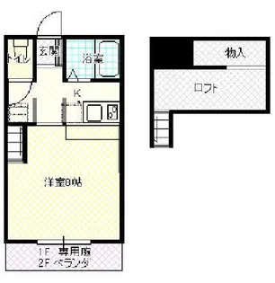 山形県山形市飯田西4【アパート】の間取り