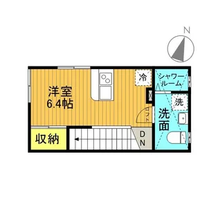 1Rの間取り画像