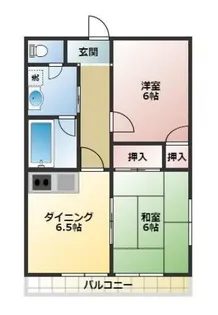 レーニア【1階】の間取り