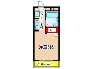 スプリングス日吉【4階】の間取り