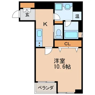 フラシア新栄町【2階】の間取り