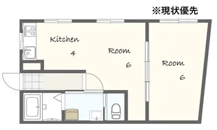 イーグルコート【1階】の間取り