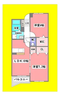 広島県東広島市三永3【マンション】の間取り