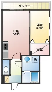 Regaro北習志野EAST【1階】の間取り