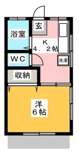 丸泰コーポ【2階】の間取り