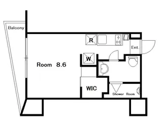 VIVIA【2階】の間取り