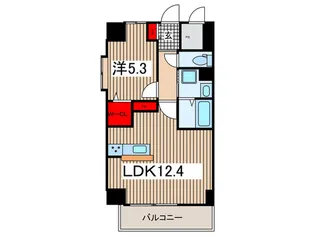 Repos SAKURAGI【8階】の間取り