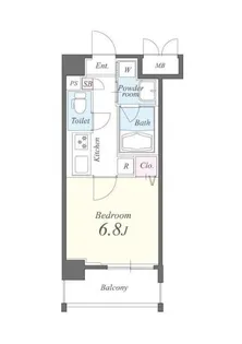 東京都板橋区板橋1【マンション】の間取り