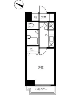 東京都文京区白山1【マンション】の間取り