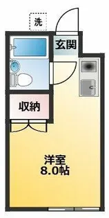 ハウスフローラル【2階】の間取り