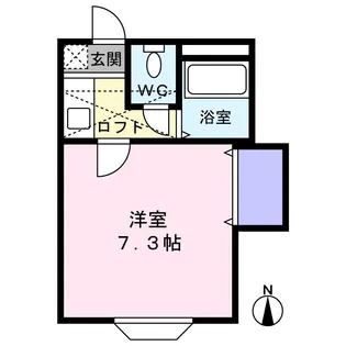 ヴァルーンレイム7【2階】の間取り