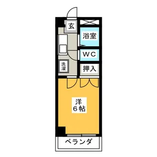 エープレット富士和【3階】の間取り