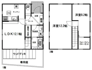 埼玉県さいたま市緑区松木1【一戸建】の間取り