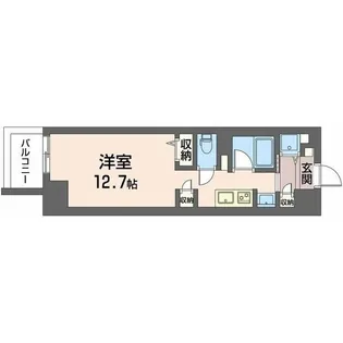 サンエール南堀江【4階】の間取り