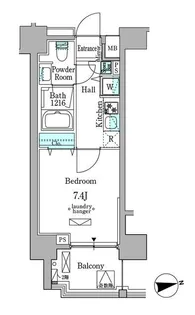 東京都新宿区新宿5【マンション】の間取り