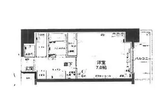 ステージファースト本駒込【7階】の間取り