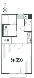 シェトワ・S【1階】の間取り