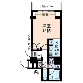 ユニロイヤル九段南【4階】の間取り