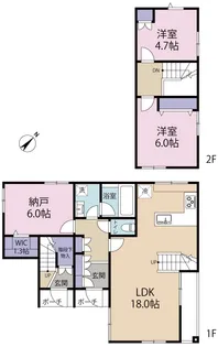 セレス砧【1階】の間取り