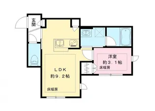千葉県柏市泉町【マンション】の間取り