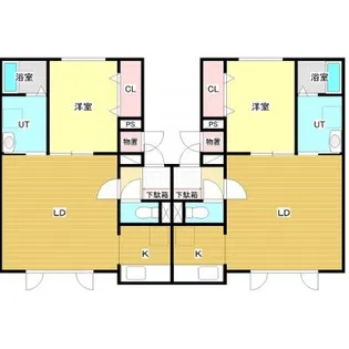 イルムII【2階】の間取り