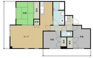 マインズスクウェア【2階】の間取り