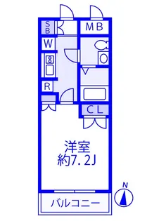 ヴェルステージ武蔵小杉【3階】の間取り