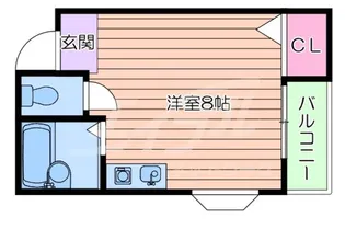 千里山弐番館【3階】の間取り