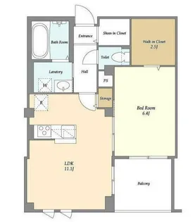 ソノリティ【2階】の間取り