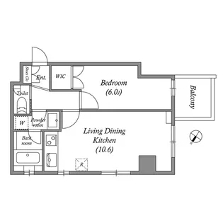 コスモリード石神井公園【4階】の間取り