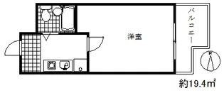 シティコート二宮【7階】の間取り