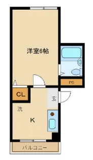アイリスA【2階】の間取り
