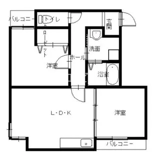 GS山王【5階】の間取り