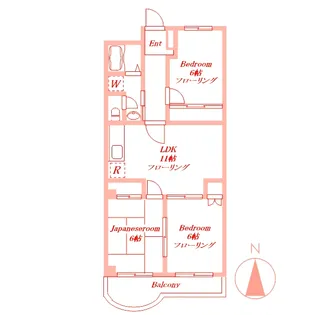 グランドール・ノブ【3階】の間取り