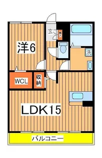 アリオンA棟【3階】の間取り