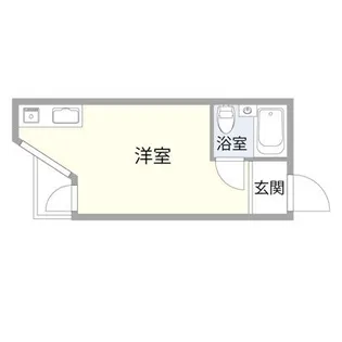 赤坂キャステール【7階】の間取り