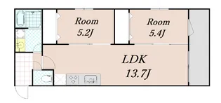 フローリア京都【3階】の間取り