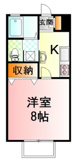 アンビシャス【2階】の間取り