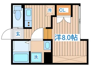EXAM初台【1階】の間取り